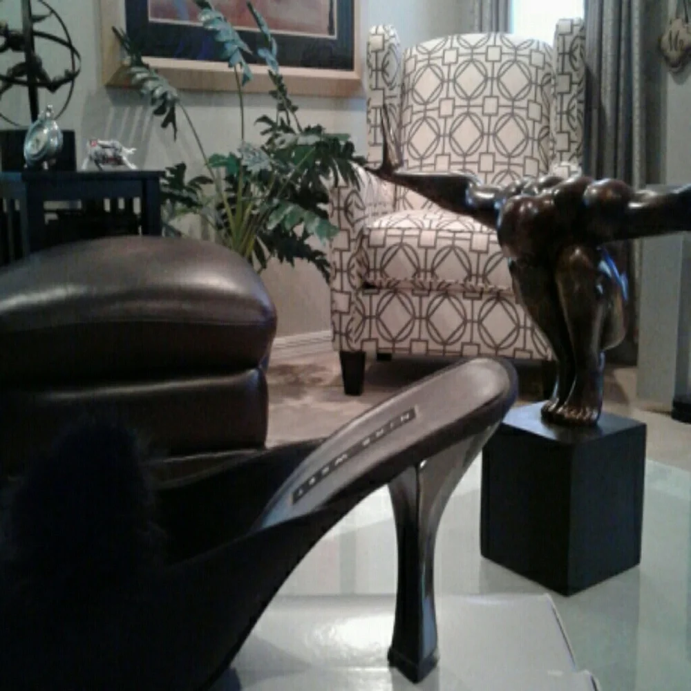 9 NINE WEST BLACK SHOES/ MULES  SIZE 8.5 L… - Picture 6 of 6